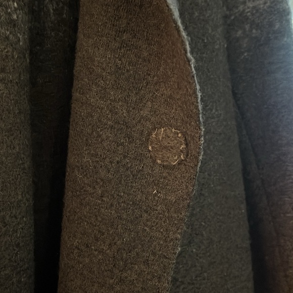 Stunning Rozae Nichols ombré gray wool coat - Picture 4 of 7